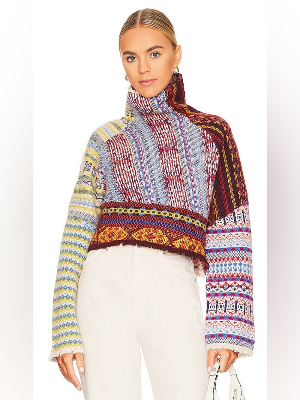 Rag & Bone Hollis Fair Isle Turtleneck